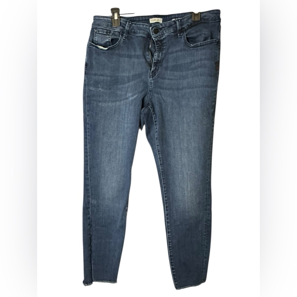 Warp + Weft Blue Skinny Jeans